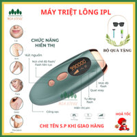Máy triệt lông cầm tay IPL hàng chính hãng, máy triệt lông tay, lông nách, vùng kín máy triệt lông mini tại nhà