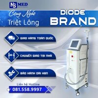 Máy Triệt Lông Diode Laser 808 Brand Chuyên Dùng Cho SPA & TMV [Bảo hành 12 tháng]