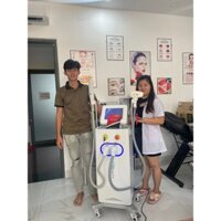 Máy Triệt Lông Diode Laser FQ Beauty 2in1| Máy Xóa Xăm Triệt Lông 2in1 Hàng Loại 1