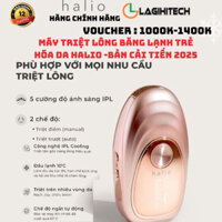 Máy Triệt Lông Halio IPL Cooling Hair Removal Device – mẫu mới 2025 – quà tặng (Hàng Chính Hãng)