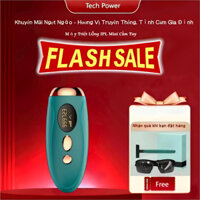 Máy Triệt Lông IPL Mini Cầm Tay - Laser Không Đau, An Toàn, Dùng Cho Toàn Thân