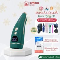 Máy triệt lông lạnh Lokikin mini cầm tay vĩnh viễn 3 chức năng trẻ hóa da, triệt nóng, triệt lạnh nâng cấp 1 triệu xung