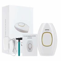Máy Triệt Lông Mini IPL, Triệt Lông Vĩnh Viễn Tại Nhà - Tặng Kèm Gel, Kính, Dao Cạo
