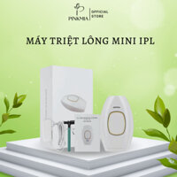 Máy Triệt Lông Mini Pinkmia IPL Triệt Vĩnh Viễn Tại Nhà - Tặng Kèm Gel, Kính, Dao Cạo
