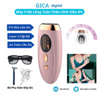 Máy Triệt Lông Toàn Thân cầm tay IPL 990000 chính hãng, Triệt lông vùng mặt, tay, chân, nách vĩnh viễn, Không đau rát