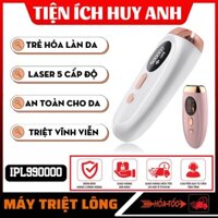 Máy Triệt Lông Toàn Thân Vĩnh Viễn IPL990000 - Máy triệt lông cầm tay mini - Triệt lông toàn thân bằng Laser - BH 1 năm