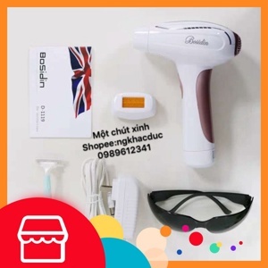 Máy triệt lông trẻ hoá da tại nhà Bosidin D1119