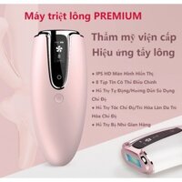 Máy triệt lông Vĩnh Viễn Tại Nhà Spa Thế Hệ Mới PREMIUM Triệt Tận Gốc An Toàn Mịn Màng Hiệu Quả-Bh12 tháng