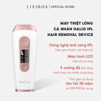 Máy Triệt Lông Vĩnh Viễn Tại Nhà Halio IPL Hair Removal Device 999999 Xung Ánh Sáng