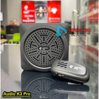 Máy trợ giảng Audio K3 Pro Mic cài áo dành cho giáo viên, loa hướng dẫn du lịch có micrô không dây 2,4g, loa giảng dạy