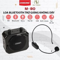 Máy Trợ Giảng Công Suất Lớn Zansong M80 M70 M60 - Kèm Mic Không Dây Chống Hú, Âm Thanh Chuẩn, Độ Nhạy Cao. BH 3 Tháng