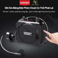 Máy Trợ Giảng Công Suất Lớn Zansong M80 M70 M60 - Kèm Mic Không Dây Chống Hú, Âm Thanh Chuẩn, Độ Nhạy Cao. BH 3 Tháng