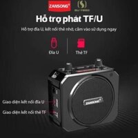 Máy Trợ Giảng Công Suất Lớn Zansong M80 M70 M60 - Kèm Mic Không Dây Chống Hú, Âm Thanh Chuẩn, Độ Nhạy Cao. BH 3 Tháng