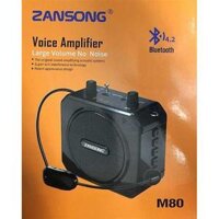 Máy trợ giảng đa năng không dây bluetooth Zansong M88 giá rẻ cho giảng viên, hướng dẫn viên du lịch - M80