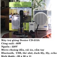 Máy Trợ Giảng DEXTER, SHUKE SK-290 và máy dạy S8 Có Hỗ Trợ Bluetooth - Loa trợ giảng không dây