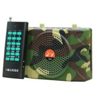 Máy trợ giảng E- 898, Máy nghe nhac mp3, nghe đài radio FM, bẫy chim E898 điều khiển từ xa (loại 1 )