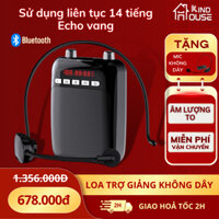 Máy Trợ Giảng KAW M70 - Máy Trợ Giảng Không Dây, Công Suất Loa Lớn, Kèm Mic Cài Đầu Không Dây