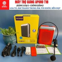 Máy trợ giảng không dây APORO T18,T20, T21, T30, loa trợ giảng APORO chính hãng, Loa to, pin khỏe, bền, đẹp BH: 12 tháng