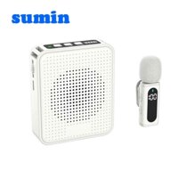 Máy trợ giảng không dây micro cài áo Sumin M26 chống hú rít, giảm tiếng ồn, âm thanh thật giọng