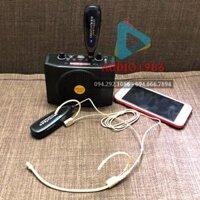 Máy trợ giảng không dây Sony Sn 898 mic màu da người hạt gạo giống truyền hình
