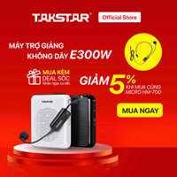 Máy Trợ Giảng Không Dây Takstar E300W Bluetooth Công Suất Loa Lớn 10W Chính Hãng Cao Cấp Bảo Hành 1 Năm