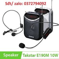 Máy trợ giảng không dây Takstar E190M hỗ trợ FM Radio (tặng thêm micro có dây)