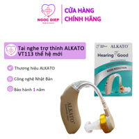 Máy trợ thính gài tai ALKATO VT-113 - Tai trợ thính cho người bệnh - Hàng chính hãng - Dáng mới