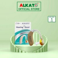 Máy trợ thính gài tai ALKATO VT-113 (New) - Thiết bị hỗ trợ thính lực không dây cho người bệnh sử dụng pin LR44