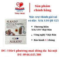 Máy trợ thính gài tai có dây ALKATO JH-125 - Tai nghe trợ thính cho người già- BẢO HÀNH 12 THÁNG