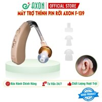 Máy trợ thính không dây Axon F-139 - Sử dụng pin cúc áo phổ thông, dễ mua và thay thế