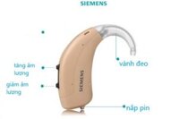 Máy trợ thính không dây cao cấp đeo vành tai SIEMENS cho người già