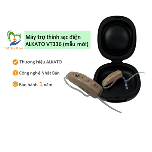 Máy trợ thính không dây pin sạc Alkato VT336