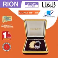 Máy trợ thính không dây Rionet HB-23P Chính hãng | Thiết kế nhỏ gọn, Âm thanh trung thực
