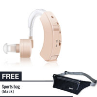 Máy trợ thính không dây Hearing Aid- Công nghệ Nhât Bản Máy trợ thính cho người già Đi kèm với 3 pin Túi chống nước thể thao miễn phí