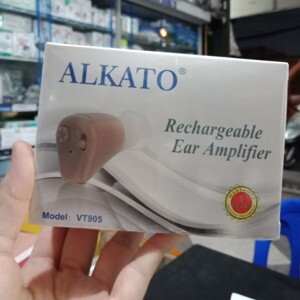 Máy trợ thính nhét tai pin sạc Alkato VT905