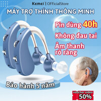 Máy trợ thính thông minh Zlife F8 cho người già, tai nghe trợ thính đầu silicon sạc pin cao cấp