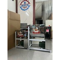 Máy trộn bánh tráng, máy trộn thịt, trộn bột nằm ngang 5-25kg
