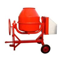 Máy trộn bê tông 250l nửa bao (có động cơ)
