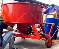 Máy trộn bê tông cưỡng bức bánh răng Đông Phong 500l DFC500