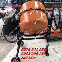 Máy Trộn Bê Tông Mini 130 Lít- Máy Trộn Thức Ăn Gia Súc mua ở đâu