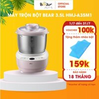 Máy Trộn Bột Bear 3,5L Ủ Bột, Trộn Bột Nhanh Chóng Nhỏ Gọn Tiện Lợi HMJ-A35M1