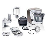 Máy trộn bột đa năng Bosch MUM5XW20 MUM 5 – 1000W màu Trắng/Nâu
