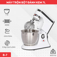 Máy trộn bột, đánh kem 7L