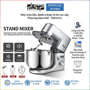 Máy trộn bột đánh trứng 10 lít cao cấp DSP KM3032