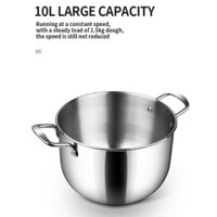 Máy trộn bột, đánh trứng 10 lít cao cấp nhãn hiệu DSP KM3059 Công suất 2000W, Dung tích 10 lít - ÂU TRỘN BỘT