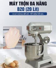 Máy trộn bột đánh trứng 20 lít truyền lực dây curoa