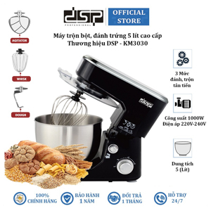 Máy trộn bột, đánh trứng cao cấp DSP KM3030