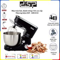 Máy trộn bột, đánh trứng dung tích 5 lít DSP KM3030 có công suất máy mạnh đến 1000W .