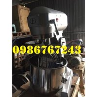 Máy trộn bột làm bánh 10 lít, Đánh bông hay đánh tơi các loại sốt, dung dịch hỗn hợp thực phẩm 1-2kg/mẻ.