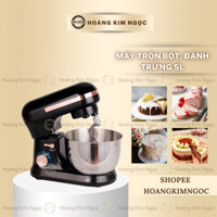 Máy trộn bột làm bánh - đánh trứng, đánh kem 5 Lít - Hoàng Kim Ngọc